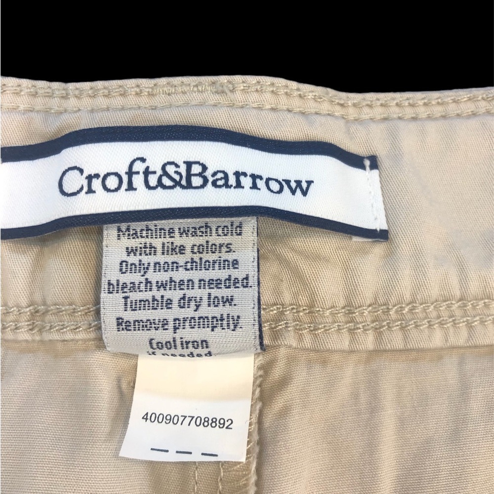Croft & Barrow Khaki Classic Fit Skort Size 14P - Picture 3 of 4